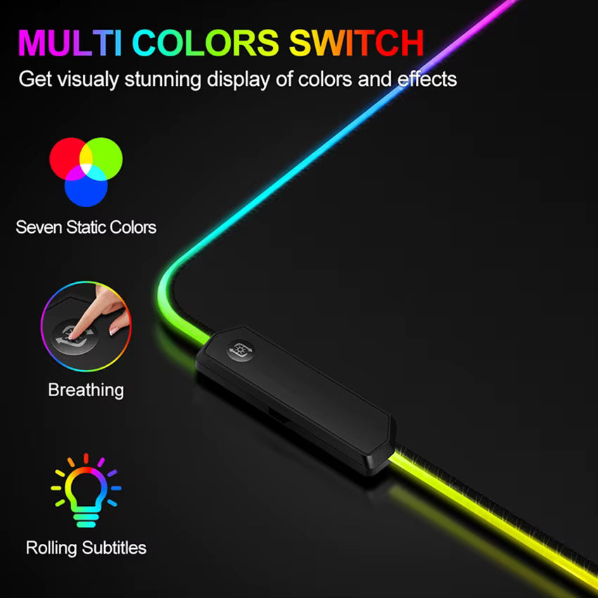 iMice RGB Gaming Mouse Pad