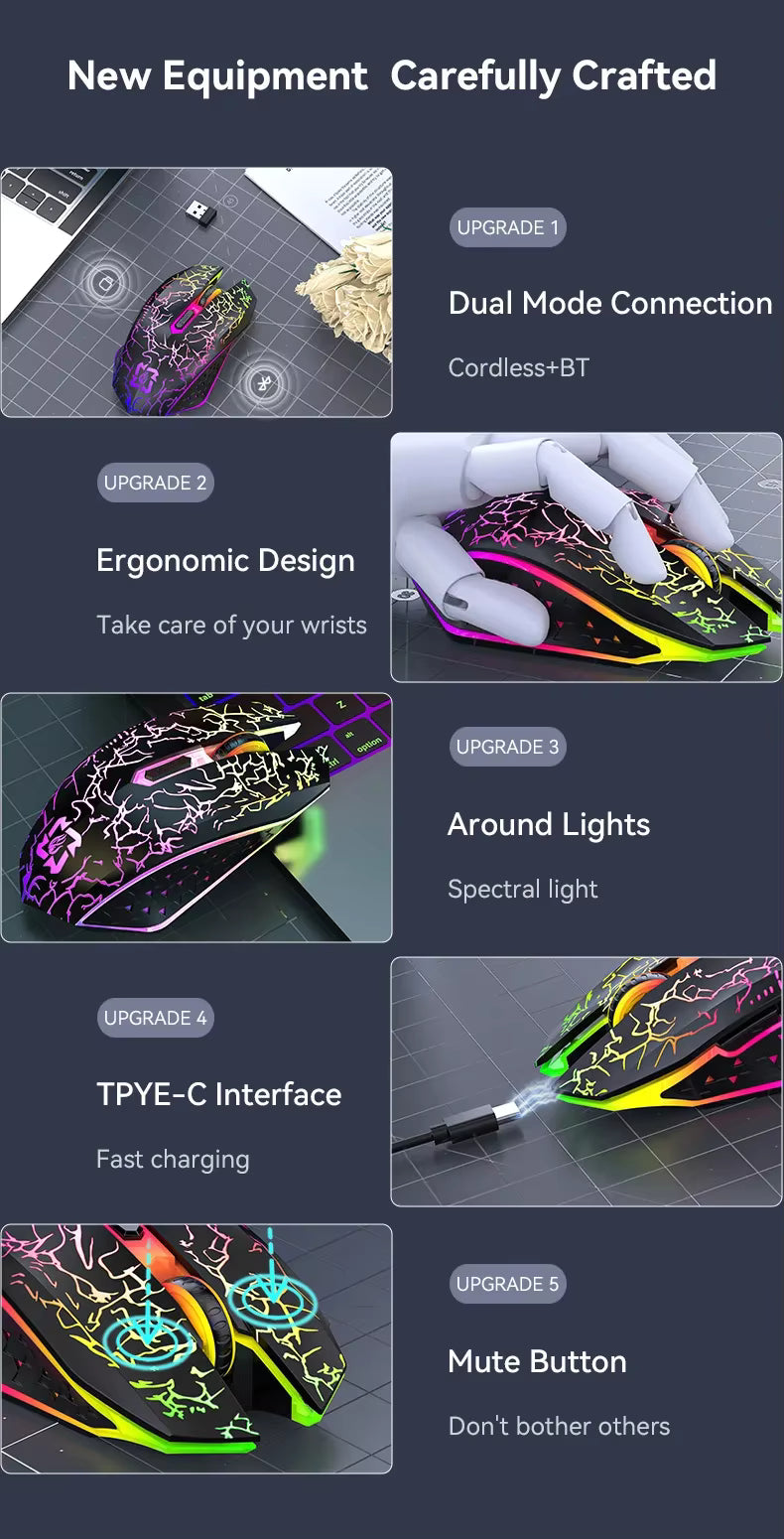 RGB Bluetooth Gaming Mouse